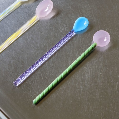 Glass Spoons Twist Set of 2  글래스 스푼  트위스트 (541012)